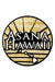 Asana Hawaii Stickers 5.5x5.5 Asana Hawaii Bubble-free stickers