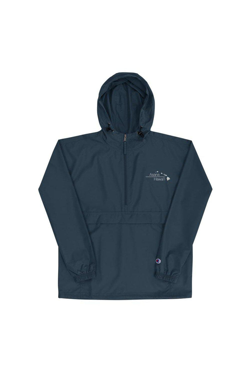 Asana Hawaii Champion Packable Jacket Asana Hawai'i Embroidered Champion Packable Jacket