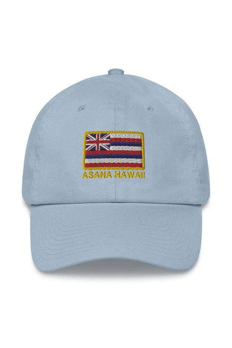 Asana Hawaii Cotton Hat Light Blue Asana Hawaii Flag Classic Hat
