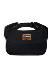 Asana Hawaii Visor Black Asana Hawaii Flag Visor