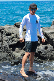 Asana Hawaii Men's Rash Guard Asana Hawaii Geo Surfer Men's Rash Guard
