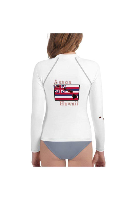 Asana Hawaii Girls Rash Guard Asana Hawaii Girls Rash Guard