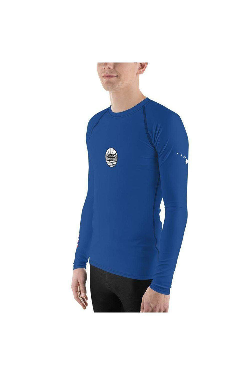 Asana Hawaii Men's Rash Guard Asana Hawaii Hilo Canoes Men's Rash Guard