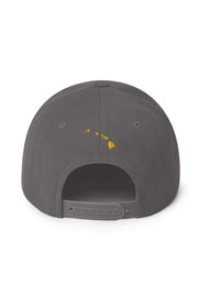 Asana Hawaii Snapback Hat Asana Hawaii Island Flag Snapback Hat