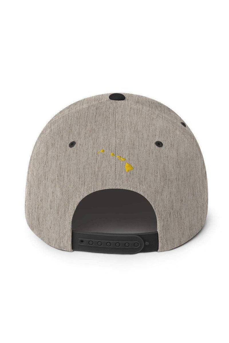 Asana Hawaii Snapback Hat Asana Hawaii Island Flag Snapback Hat