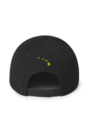 Asana Hawaii Snapback Hat Asana Hawaii Island Flag Snapback Hat