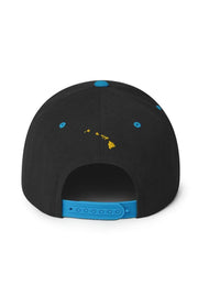 Asana Hawaii Snapback Hat Asana Hawaii Island Flag Snapback Hat