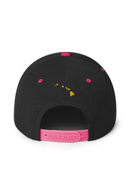 Asana Hawaii Snapback Hat Asana Hawaii Island Flag Snapback Hat