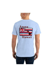 Asana Hawaii T-Shirts Asana Hawaii Islands Flag T-Shirt