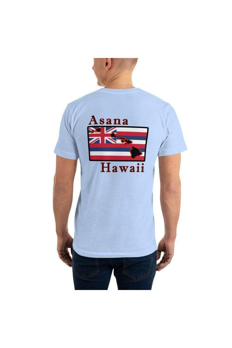 Asana Hawaii T-Shirts Asana Hawaii Islands Flag T-Shirt