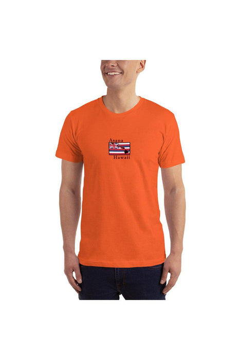 Asana Hawaii T-Shirts Orange / XS Asana Hawaii Islands Flag T-Shirt