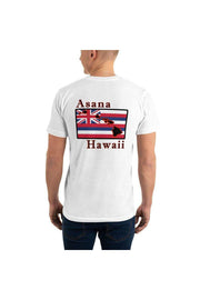 Asana Hawaii T-Shirts Asana Hawaii Islands Flag T-Shirt