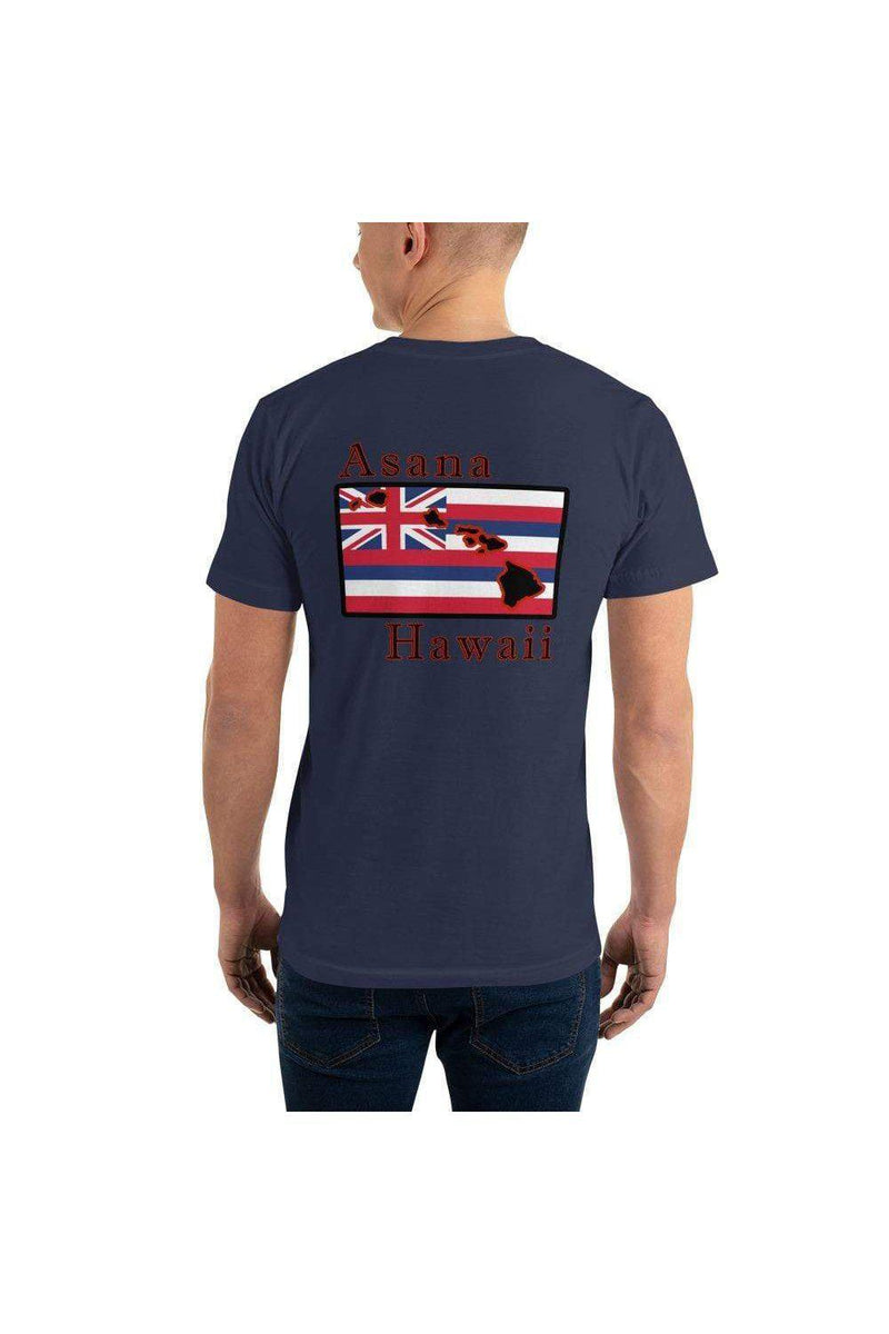 Asana Hawaii T-Shirts Asana Hawaii Islands Flag T-Shirt
