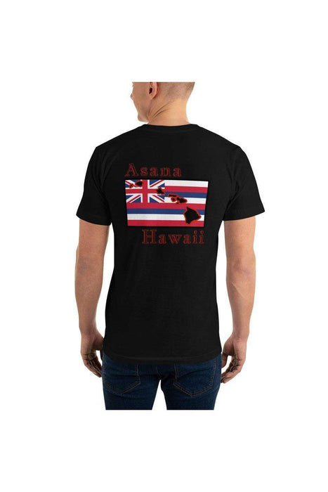 Asana Hawaii T-Shirts Asana Hawaii Islands Flag T-Shirt