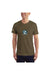 Asana Hawaii T-Shirts Army / XS Asana Hawaii Koi Fish T-Shirt (100% fine jersey cotton version)