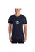 Asana Hawaii T-Shirts Navy / XS Asana Hawaii Koi Fish T-Shirt (100% fine jersey cotton version)