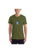 Asana Hawaii T-Shirts Olive / XS Asana Hawaii Koi Fish T-Shirt (100% fine jersey cotton version)