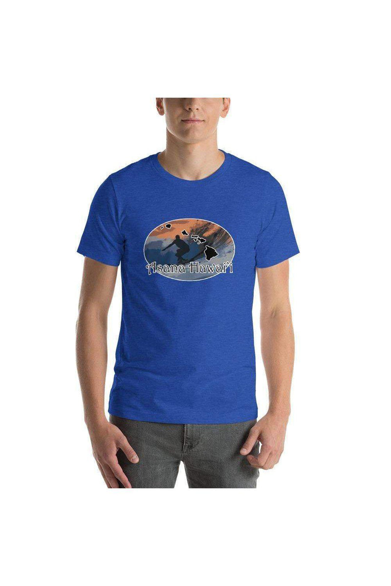 Asana Hawaii T-Shirts Heather True Royal / S Asana Hawaii Māhuahua Short-Sleeve Unisex T-Shirt