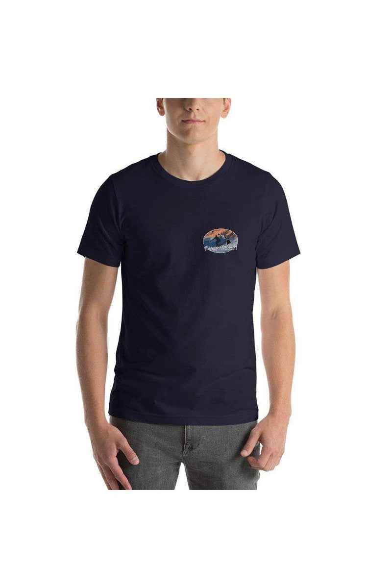 Asana Hawaii T-Shirts Navy / XS Asana Hawaii Māhuahua Short-Sleeve Unisex T-Shirt