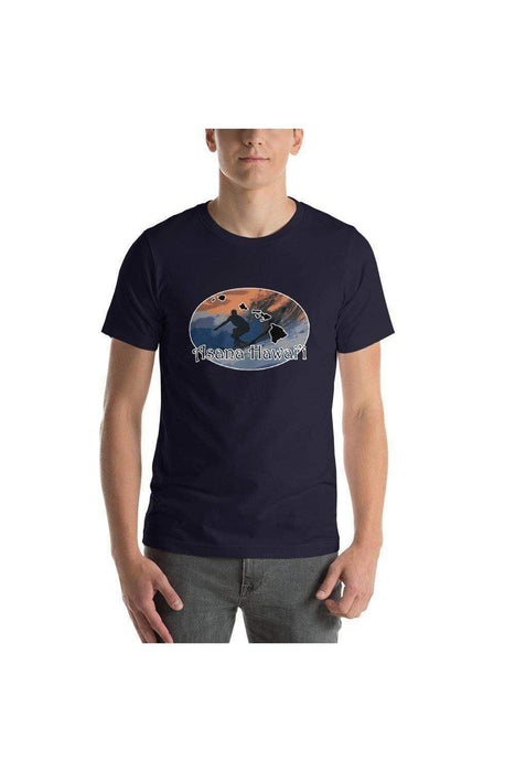 Asana Hawaii T-Shirts Navy / XS Asana Hawaii Māhuahua Short-Sleeve Unisex T-Shirt