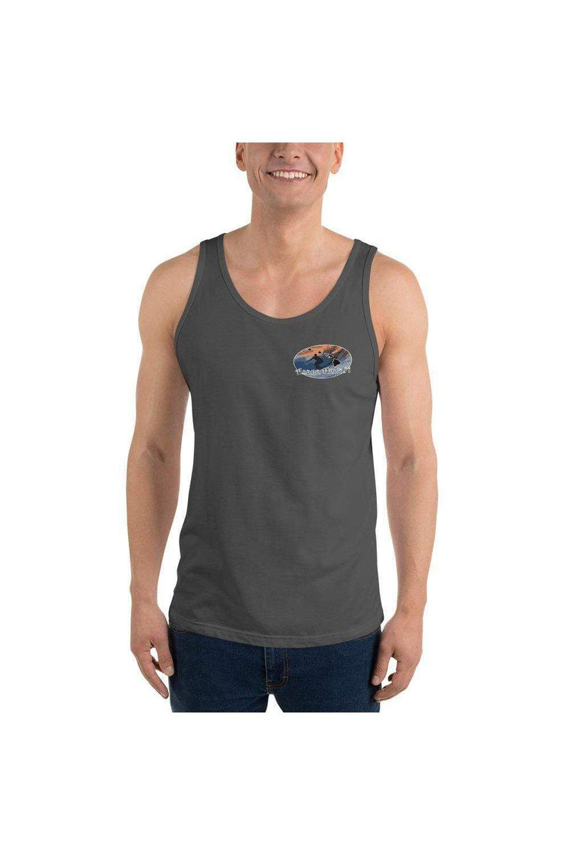 Asana Hawaii T-Shirts Asphalt / XS Asana Hawaii Māhuahua Unisex Tank Top