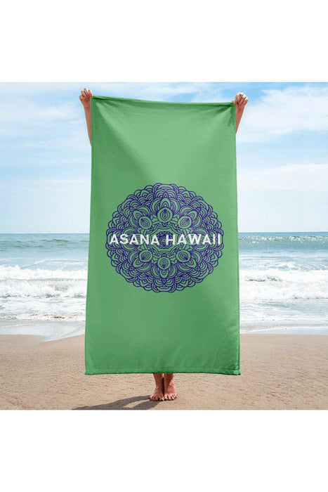 Asana Hawaii Beach Towel Asana Hawaii Mandala Beach Towel