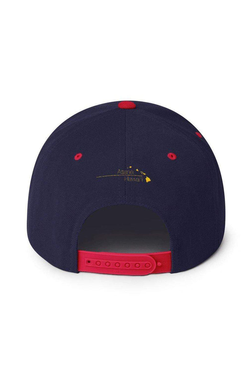 Asana Hawaii Snapback Hat Asana Hawaii Snapback Hat