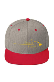 Asana Hawaii Snapback Hat Heather Grey/ Red Asana Hawaii Snapback Hat