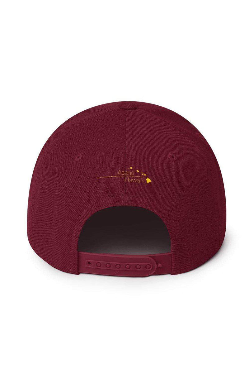 Asana Hawaii Snapback Hat Asana Hawaii Snapback Hat
