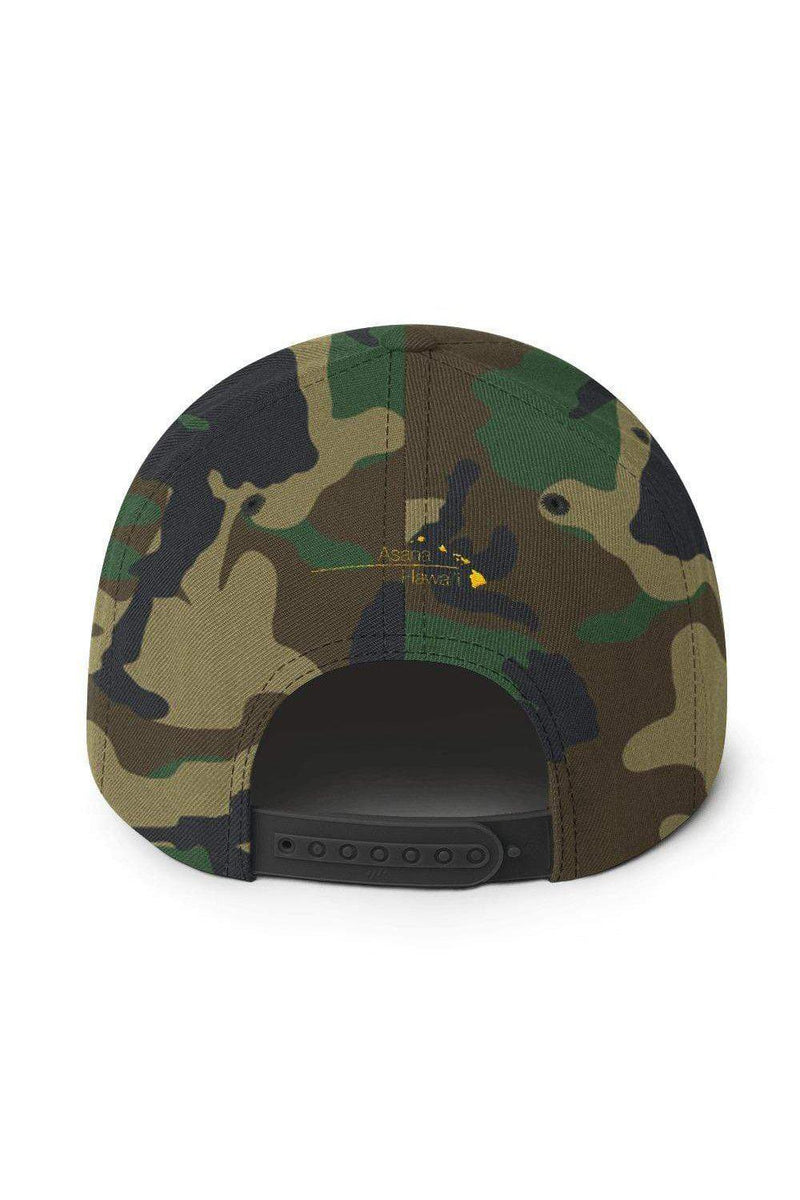 Asana Hawaii Snapback Hat Asana Hawaii Snapback Hat