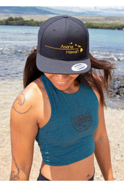 Asana Hawaii Snapback Hat Asana Hawaii Snapback Hat