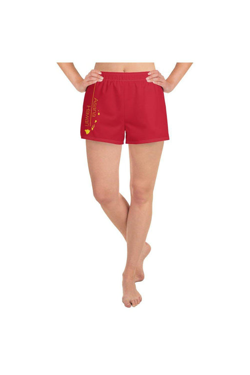 Asana Hawaii Women's Athletic Short Shorts