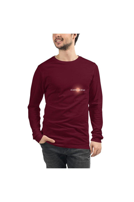 Astro Unisex Long Sleeve Tee Maroon