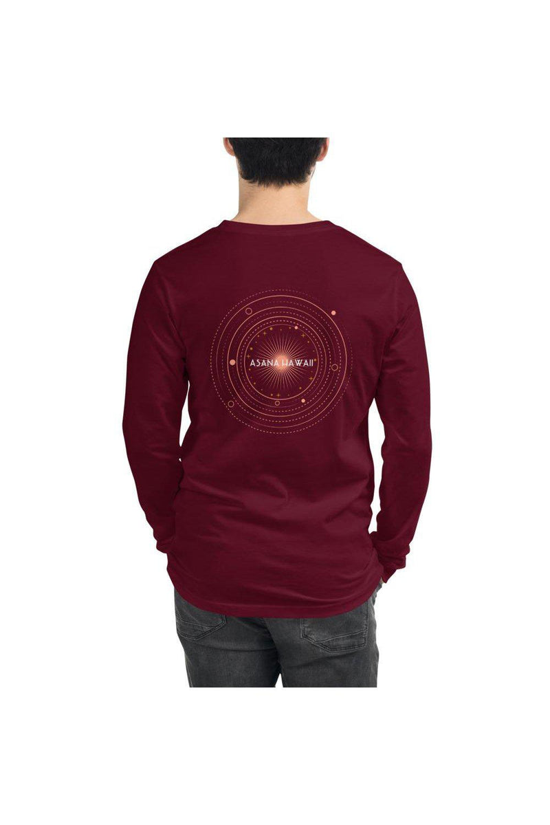 Astro Unisex Long Sleeve Tee Maroon