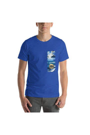 Asana Hawaii T-Shirts Heather True Royal / S Banyan's Short-Sleeve Unisex T-Shirt (Premium Ring-Spun Cotton)