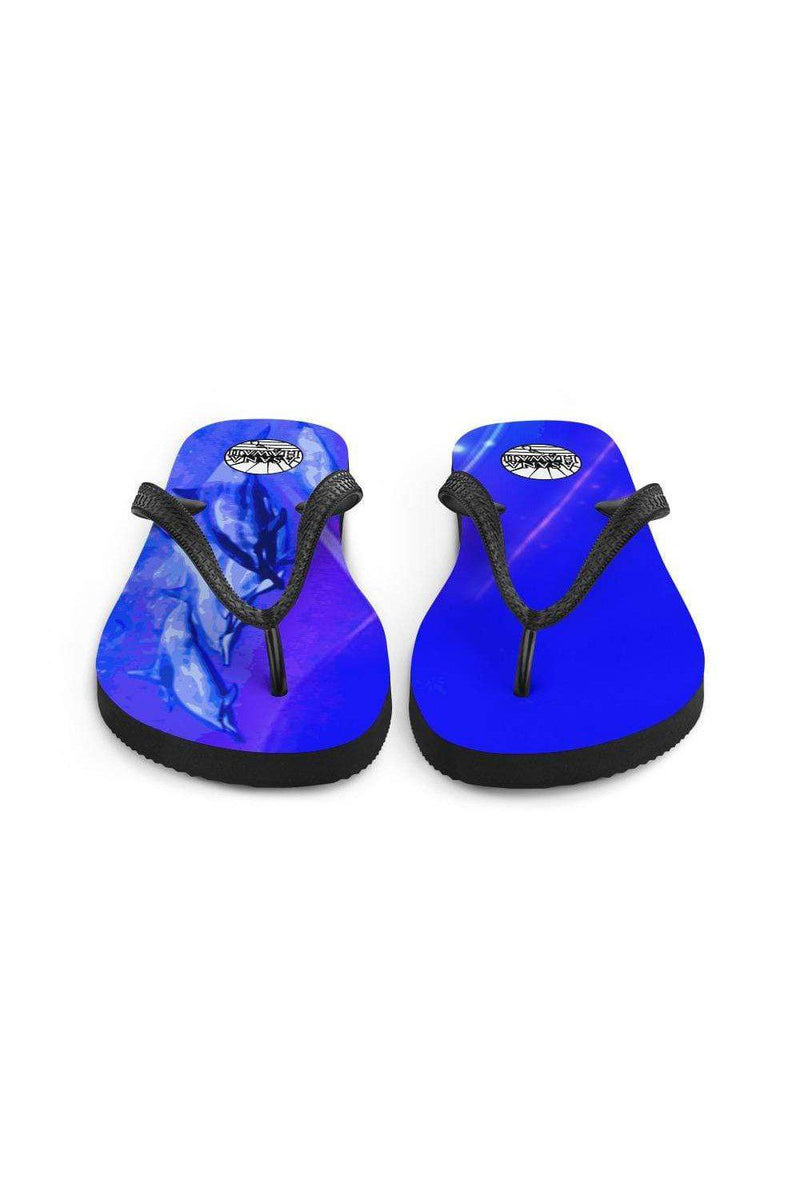 Asana Hawaii Slippers Dolphin Troop Slippers (aka Flip-Flops)