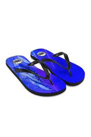 Asana Hawaii Slippers Dolphin Troop Slippers (aka Flip-Flops)