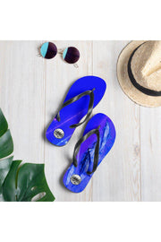 Asana Hawaii Slippers Dolphin Troop Slippers (aka Flip-Flops)