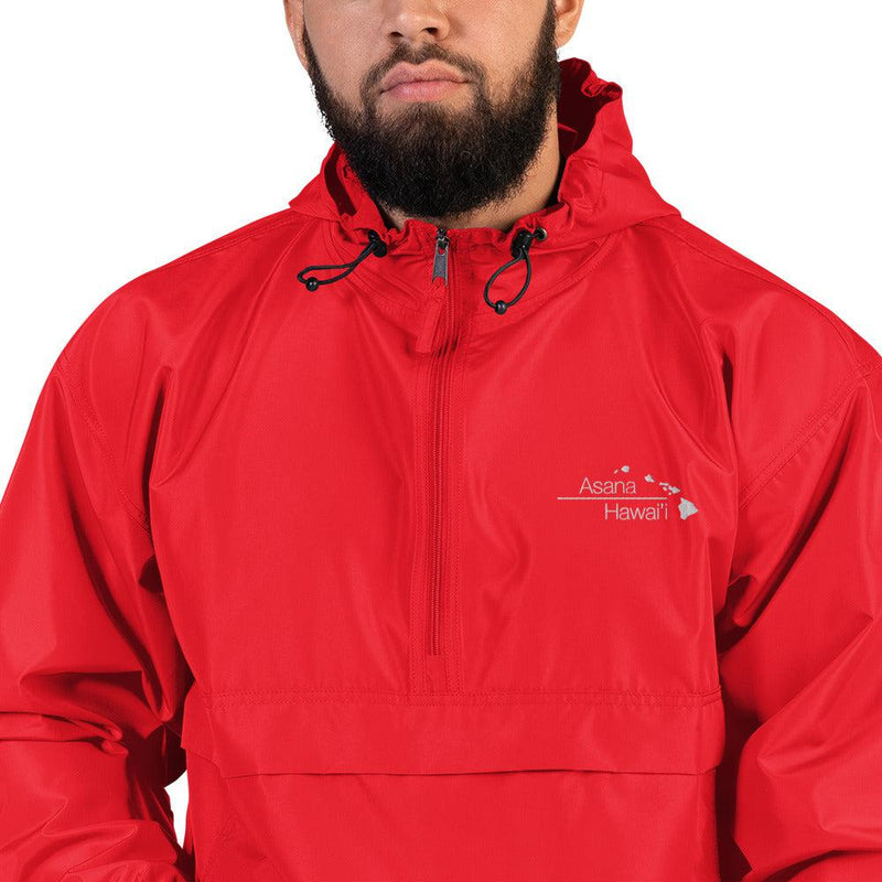 Asana Hawai'i Embroidered Champion Packable Jacket