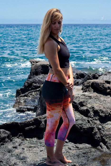 Asana Hawaii Yoga Capri Leggings Hanalei Yoga Capri Leggings