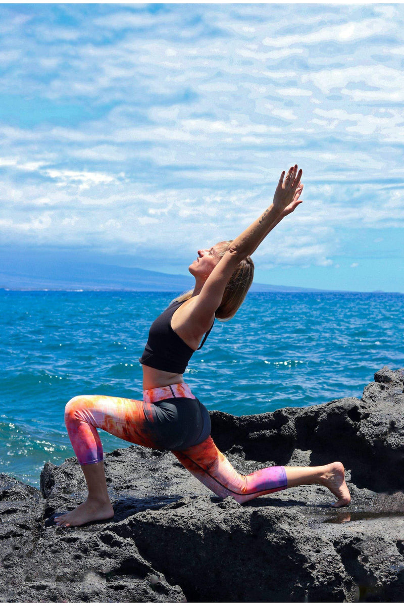 Asana Hawaii Yoga Capri Leggings Hanalei Yoga Capri Leggings