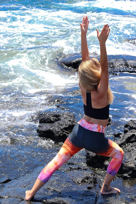 Asana Hawaii Yoga Capri Leggings Hanalei Yoga Capri Leggings