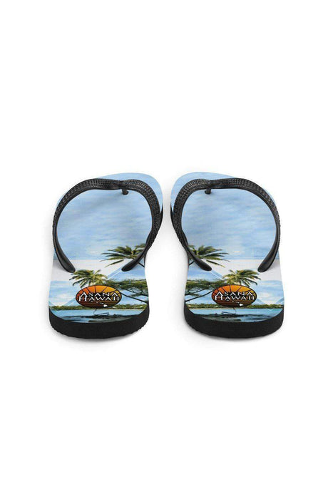 Hawaii Ladies Printed Rubber Slippers, Size: 5-8