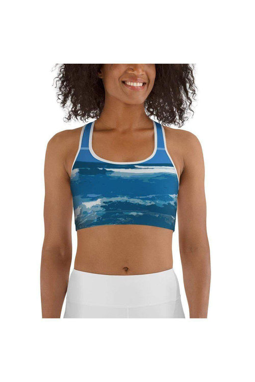 Asana Hawaii Sports Bra XS Hawaiian Blue Surf Sports bra