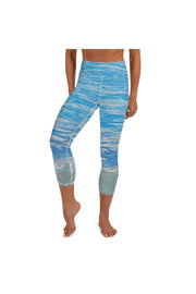 Asana Hawaii Yoga Capri Leggings XS Kohala Kai Yoga Capri Leggings