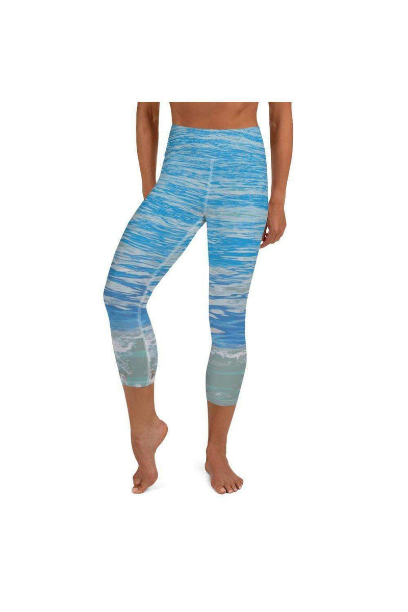 Asana Hawaii Yoga Capri Leggings XS Kohala Kai Yoga Capri Leggings