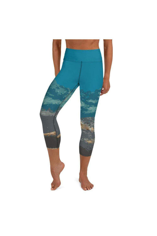 Asana Hawaii Yoga Kua Bay Yoga Capri Leggings