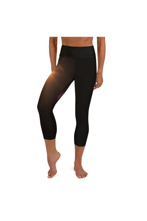 Asana Hawaii Yoga Capri Leggings Lehua Kona Yoga Capri Leggings