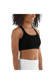 Asana Hawaii Sports Bra Luaʻi Pele Black Sports bra