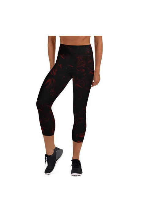 yoga capri legging with strappy hem (original price, $24.00) available at  #Maurices